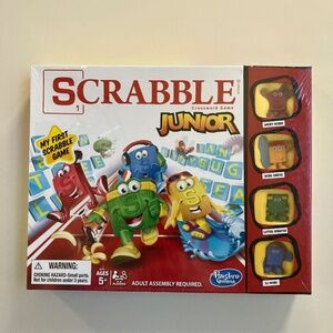 Scrabble Junior Board Game Hasbro New Sealed